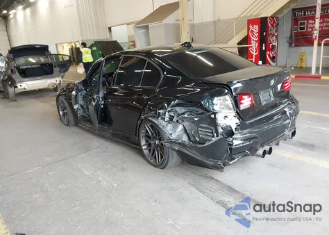 2015 BMW M3 z USA, uszkodzony, nr VIN WBS3C9C50FP803013